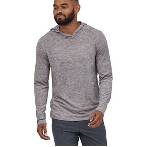 Large Patagonia Capilene Sun Hoody grey